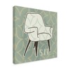 Trademark Fine Art Michael Mullan 'Retro Chair I Sit' Canvas Art, 24x24 WAP08582-C2424GG